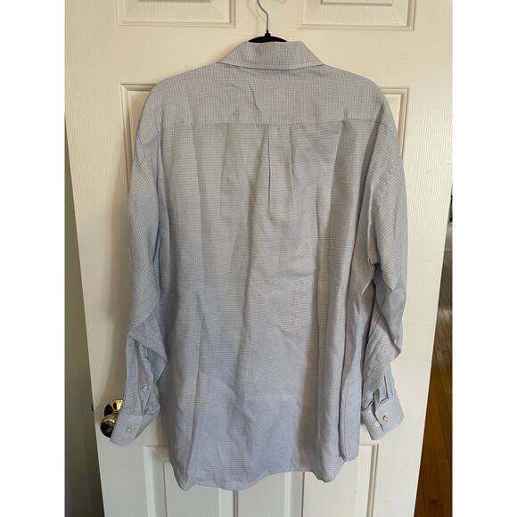 Vtg Joseph & Feiss All Cotton 16 32/33 Polo LongSleeve ButtonDownMade in Korea - Picture 2 of 9